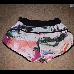 Rare lulenon colorful shorts